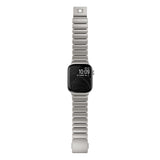 Apple Watch 42mm Zore KRD-149 Titanyum Silikon Kordon