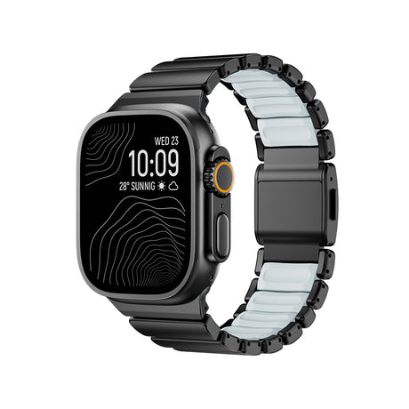 Apple Watch 42mm Zore KRD-151 Metal Silikon Kordon
