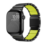 Apple Watch 42mm Zore KRD-152 Titanyum Silikon Kordon