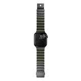 Apple Watch 42mm Zore KRD-152 Titanyum Silikon Kordon