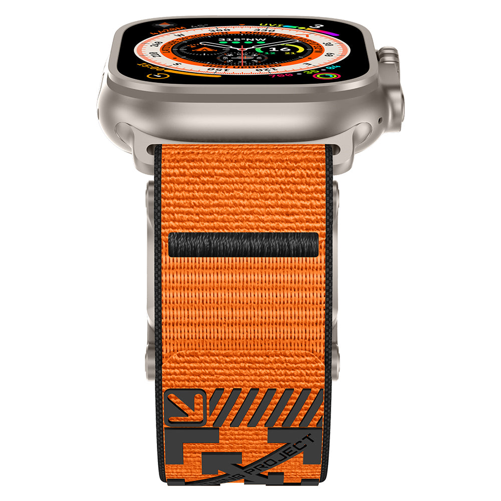Apple Watch 42mm Zore KRD-154 Naylon Kumaş Hasır Örgülü Kordon