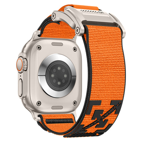 Apple Watch 42mm Zore KRD-154 Naylon Kumaş Hasır Örgülü Kordon