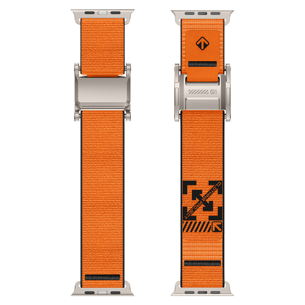 Apple Watch 42mm Zore KRD-154 Naylon Kumaş Hasır Örgülü Kordon