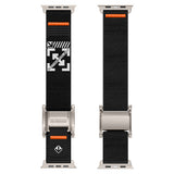 Apple Watch 42mm Zore KRD-154 Naylon Kumaş Hasır Örgülü Kordon