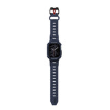 Apple Watch 44 mm Skinarma Mecha 2in1 TPU Kasa Koruyucu + Silikon Kordon