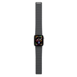 Apple Watch 44mm Kordon Youngkit Classical Magnetik Tak Çıkar Silikon Strap Kayış