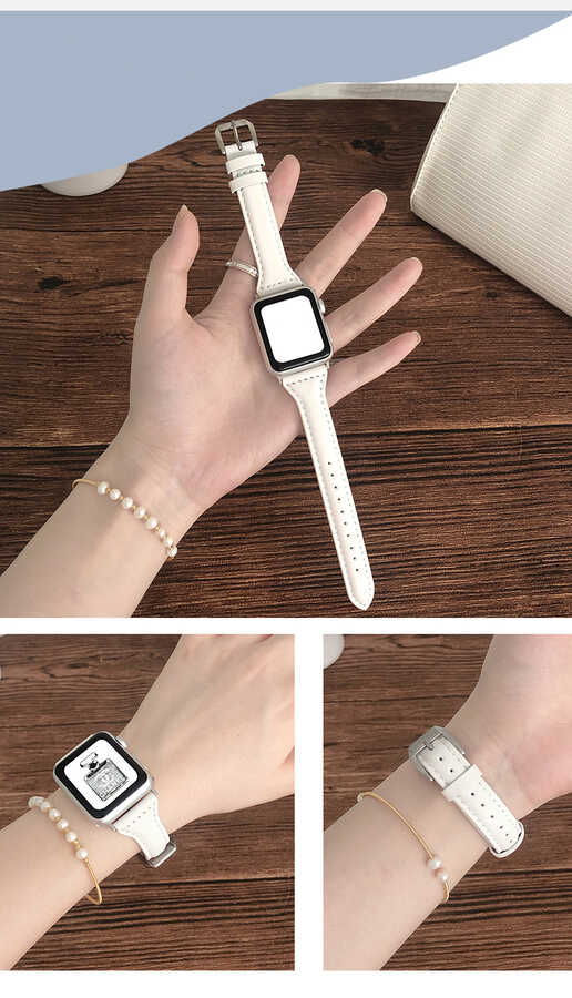 ​​​Apple Watch 44mm KRD-28 Deri Kordon