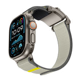 Apple Watch 44mm Mohseven iWatch Mecha Sport Hasır Kordon