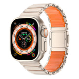 Apple Watch 44mm Mohseven iWatch Titancore No.2 Çelik Kordon