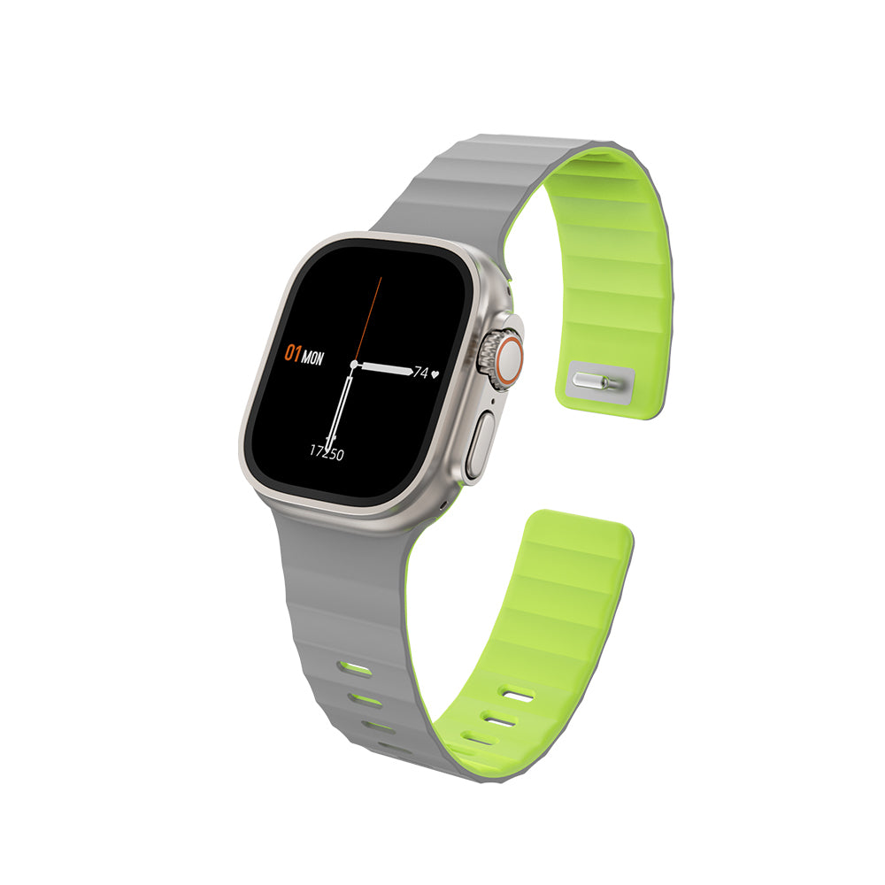 Apple Watch 44mm Wiwu Mag Secur Serisi Silikon Kordon