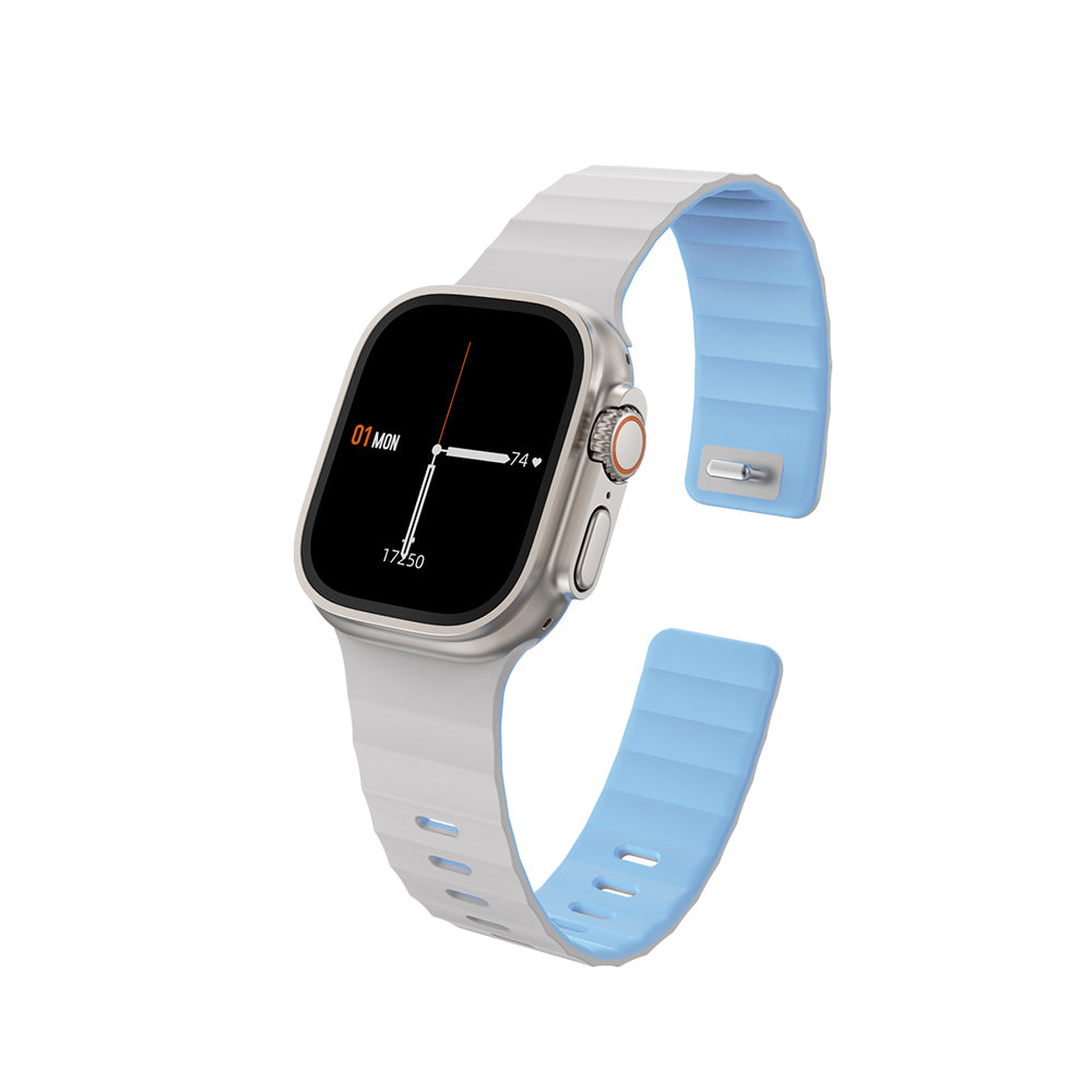 Apple Watch 44mm Wiwu Mag Secur Serisi Silikon Kordon