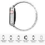 Apple Watch 44mm Wiwu Ultra Thin Steel Belt Three Beads Metal Kordon