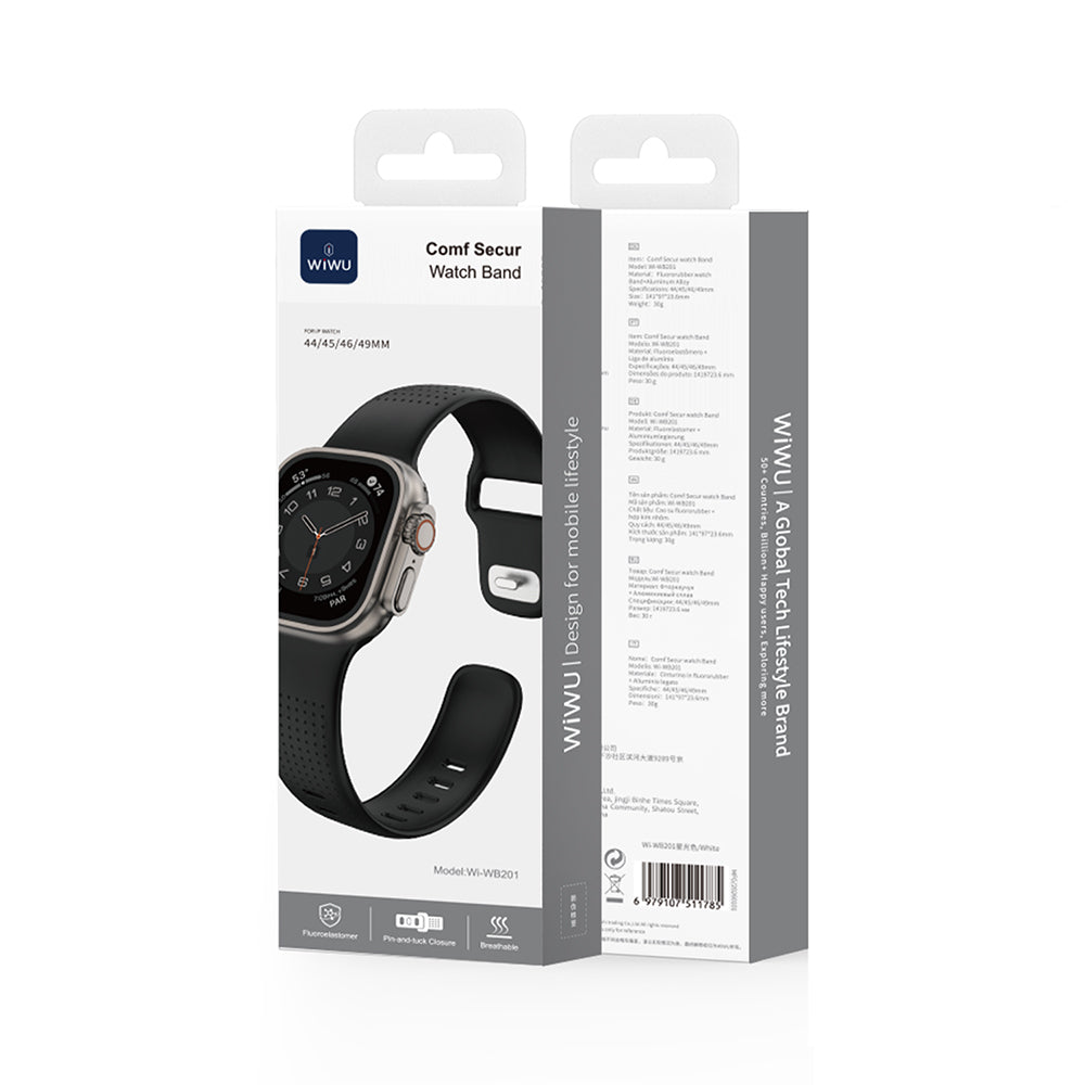Apple Watch 44mm Wiwu Wi-WB0201 Comf Secur Serisi Silikon Kordon