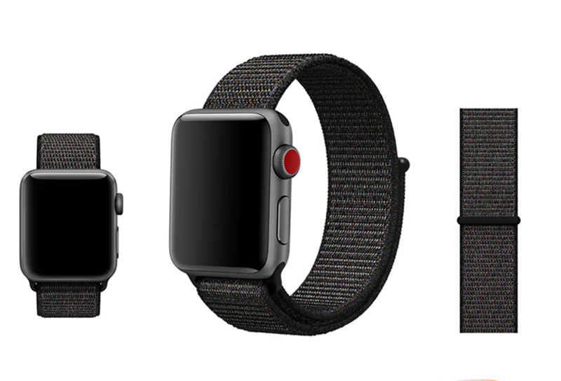 Apple Watch 44mm Zore KRD-03 Hasır Kordon