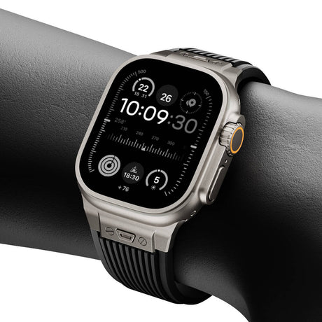 Apple Watch 44mm Zore KRD-113 Spor Görünümlü Silikon Kordon