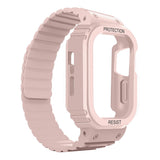 Apple Watch 44mm Zore KRD-142 Airbag Tasarımlı Kasa Koruyuculu Silikon Kordon