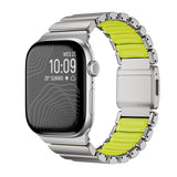 Apple Watch 44mm Zore KRD-149 Titanyum Silikon Kordon