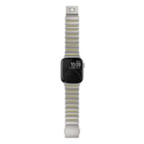 Apple Watch 44mm Zore KRD-152 Titanyum Silikon Kordon
