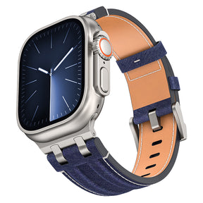 Apple Watch 44mm Zore KRD-153 Kot Kumaş Tasarımlı Kordon