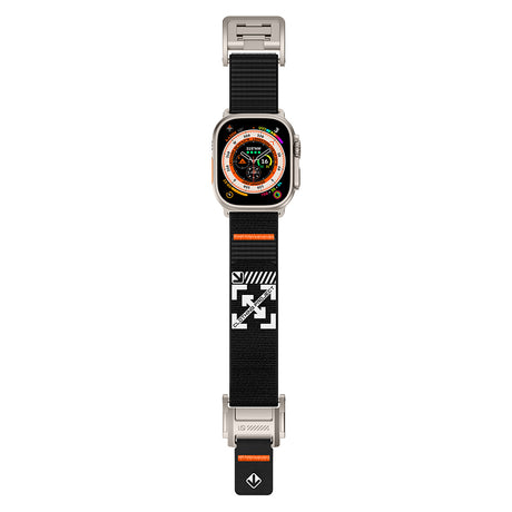 Apple Watch 44mm Zore KRD-154 Naylon Kumaş Hasır Örgülü Kordon