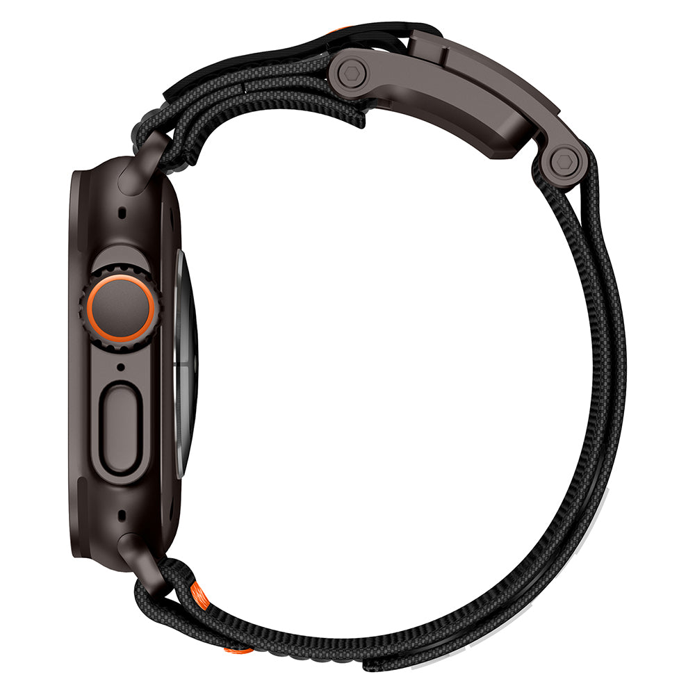 Apple Watch 44mm Zore KRD-154 Naylon Kumaş Hasır Örgülü Kordon