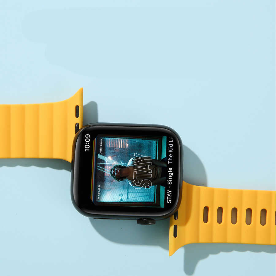 Apple Watch 44mm Zore KRD-73 Silikon Kordon