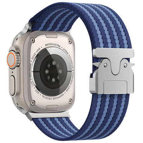 Apple Watch 49mm Zore KRD-133 Naylon Kumaş Hasır Örgülü Kordon