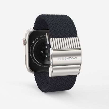 Apple Watch 7 41mm Amazingthing Titan Weave Örgü Sport Kordon