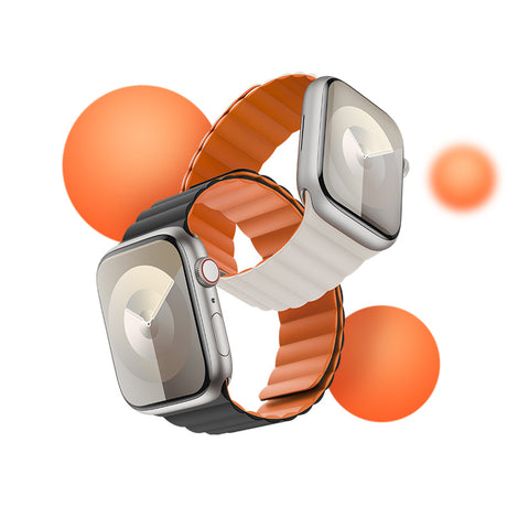 Apple Watch 7 41mm Benks Magnetik Tak Çıkar Silikon Strap Kayış