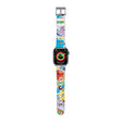 Apple Watch 7 41mm Casebang Sesame Street Serisi Deri Saat Kordon