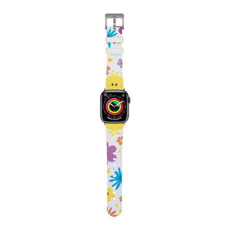 Apple Watch 7 41mm Casebang Sesame Street Serisi Deri Saat Kordon