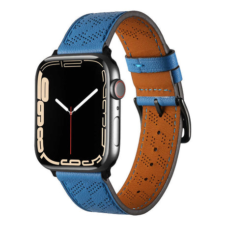 ​​​Apple Watch 7 41mm KRD-76 PU Deri Kordon Strap Kayış