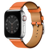 Apple Watch 7 41mm Wiwu Attleage Watchband Hakiki Deri Kordon