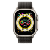 Apple Watch 7 41mm Wiwu Trail Loop Naylon Örgü İşlemeli Hasır Kordon Strap Kayış
