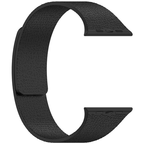 Apple Watch 7 41mm Zore KRD-136 Kabartma Desenli Silikon Kordon