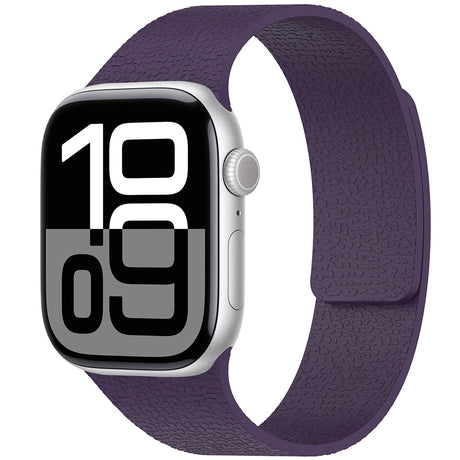Apple Watch 7 41mm Zore KRD-136 Kabartma Desenli Silikon Kordon