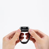 Apple Watch 7 45mm 600D Aramid Fiber Classic Serisi Black-Grey Twill Kasa Koruyucu Pitaka Air Case
