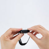 Apple Watch 7 45mm 600D Aramid Fiber Classic Serisi Black-Grey Twill Kasa Koruyucu Pitaka Air Case