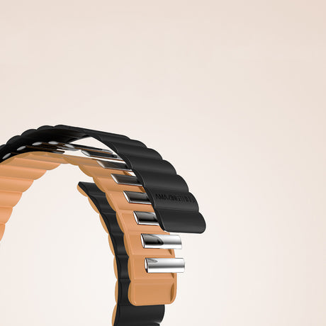 Apple Watch 7 45mm Amazingthing Smoothie Mag Magnetik Tak Çıkar Silikon Strap Kayış