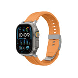 Apple Watch 7 45mm Amazingthing Titan Chrono Silikon Kordon