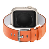 Apple Watch 7 45mm Benks Vintage Genuine Leather Serisi Deri Kordon Strap Kayış