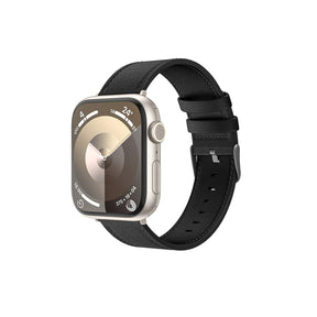 Apple Watch 7 45mm Benks Vintage Genuine Leather Serisi Deri Kordon Strap Kayış