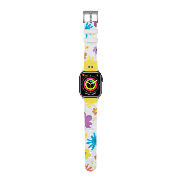 Apple Watch 7 45mm Casebang Sesame Street Serisi Deri Saat Kordon
