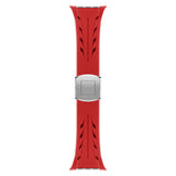 Apple Watch 7 45mm KRD-127 Metal Tokalı Silikon Kordon