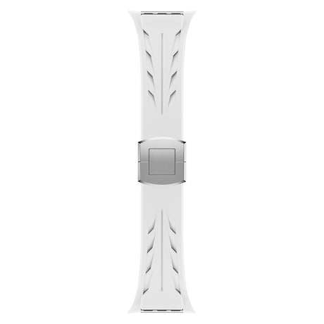 Apple Watch 7 45mm KRD-127 Metal Tokalı Silikon Kordon