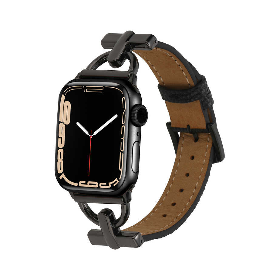 ​​​Apple Watch 7 45mm KRD-53 Deri Kordon