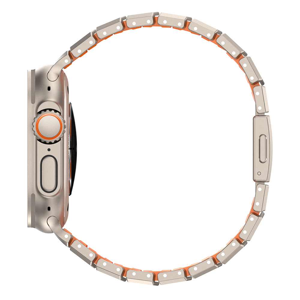 Apple Watch 7 45mm Mohseven iWatch Titancore No.1 Metal Kordon