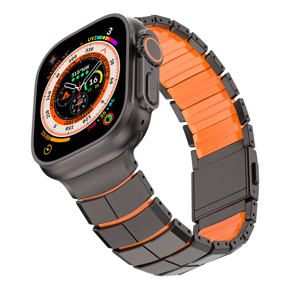Apple Watch 7 45mm Mohseven iWatch Titancore No.1 Metal Kordon