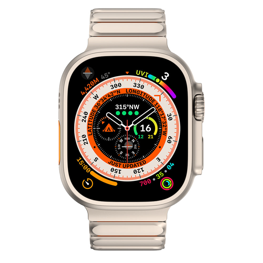 Apple Watch 7 45mm Mohseven iWatch Titancore No.2 Çelik Kordon