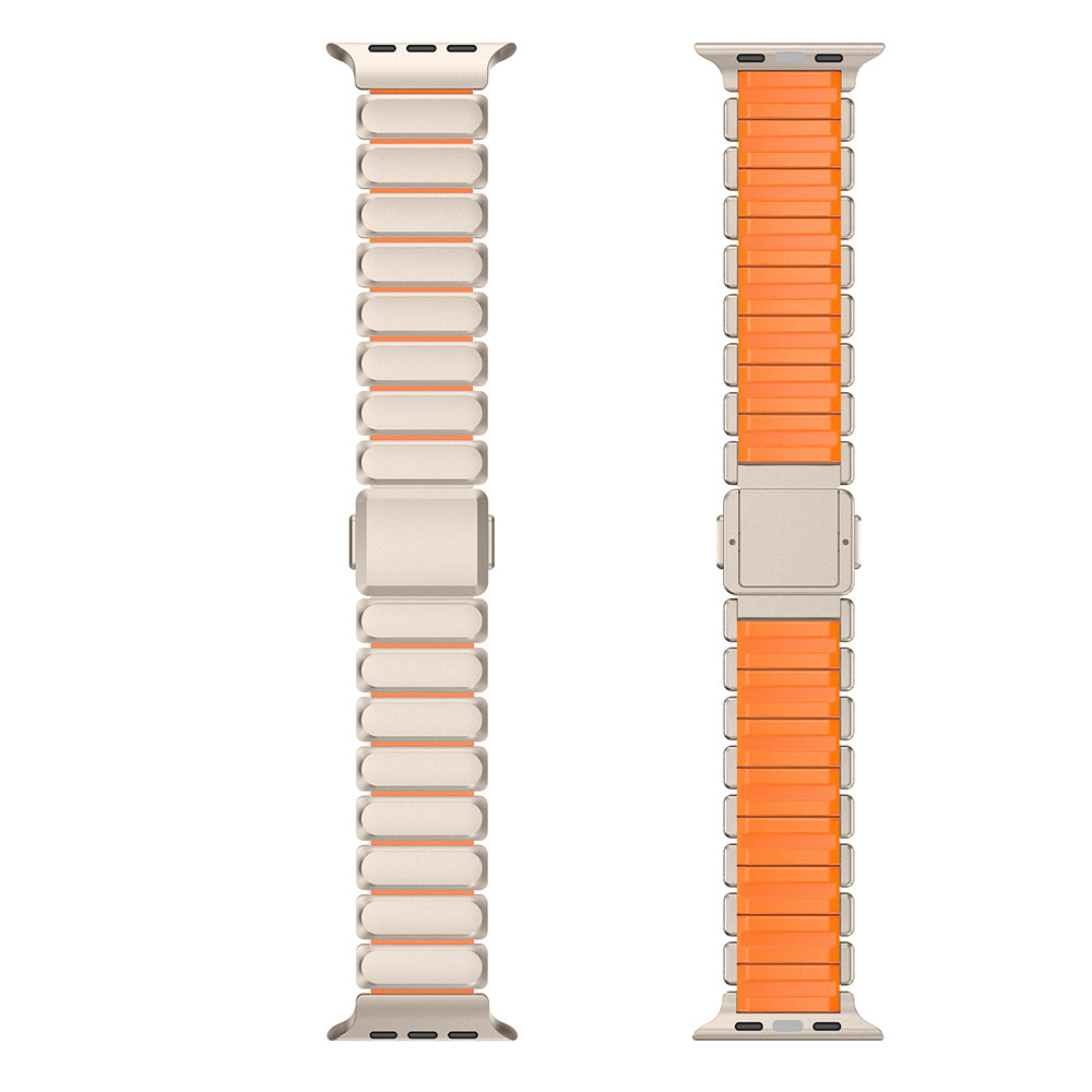 Apple Watch 7 45mm Mohseven iWatch Titancore No.2 Çelik Kordon
